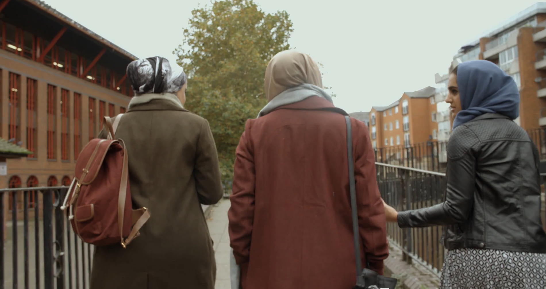 back of three ladies